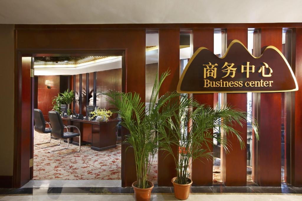 Da Cheng Shan Shui Hotel Чжанцзяцзе Интерьер фото